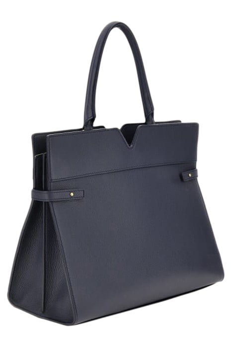 MEDIUM SATCHEL CONTR GALAXY BLUE HANDBAG A713 3