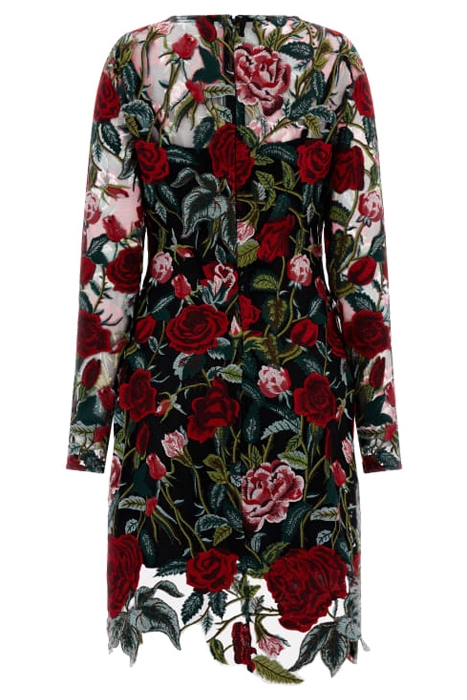 ROSA DRESS BLACK FLORAL MULTI 2