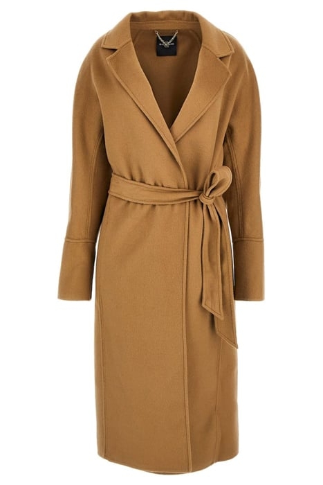 MAXIME LONG COAT MACCHIATO WRAP MULTI 3