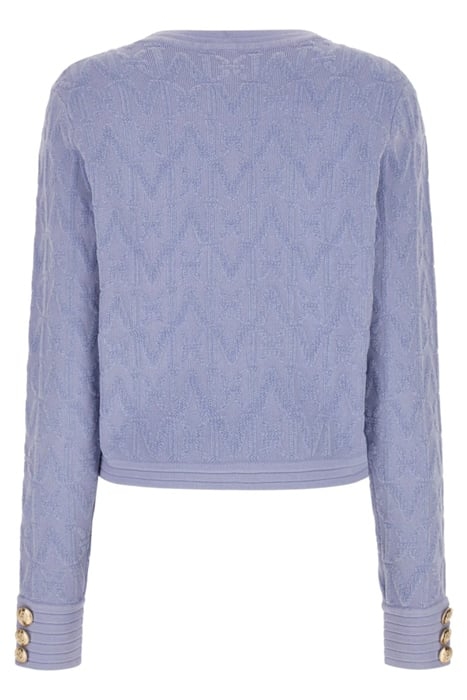 PENELOPE ALL OVER DUST LIGHT CARDIGAN BLUE 4
