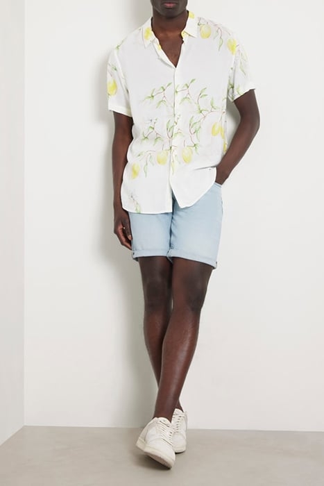 SS ECO RAYON LEMON VINES SHIRT LEMON VINES 3