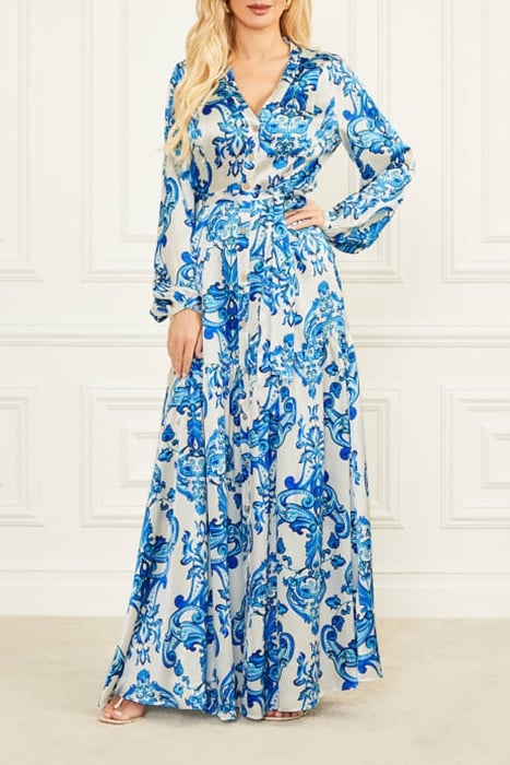 NOMAD MAXI DRESS BLUE NOTE 1