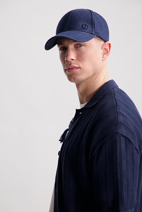 DS_DENIM BASEBALL CAP INDIGO 2