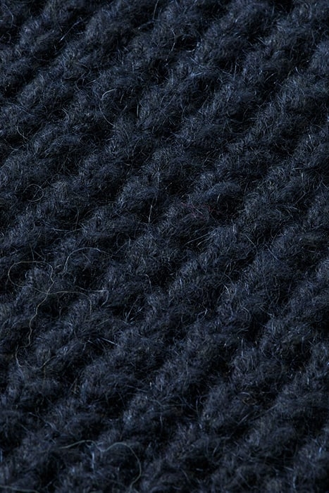 WAFFLE STITCH FRINGED SCARF NIGHT 5