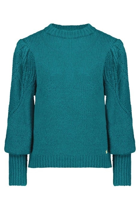 CATHY PULLOVER KEEP IT TEAL 2