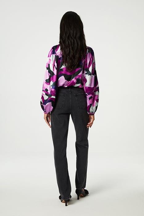 HOLLIE BLOUSE BUBBLE GUM PINK/MIST 3