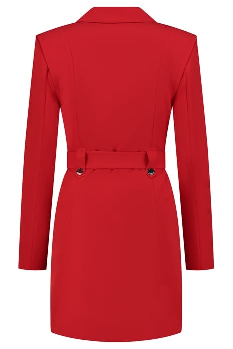 AFRICA DRESS RACING RED 2