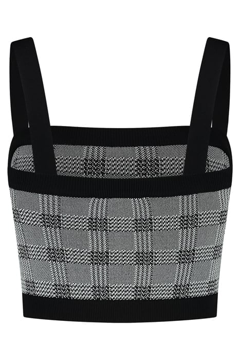 ALABAMA TOP WHITE/BLACK 2