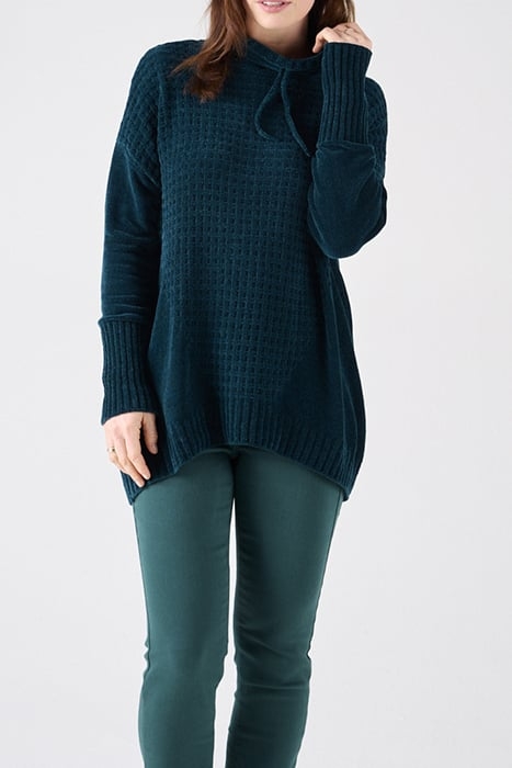 PULLOVER LONG SLEEVES 21001796 DEEP TEAL 1