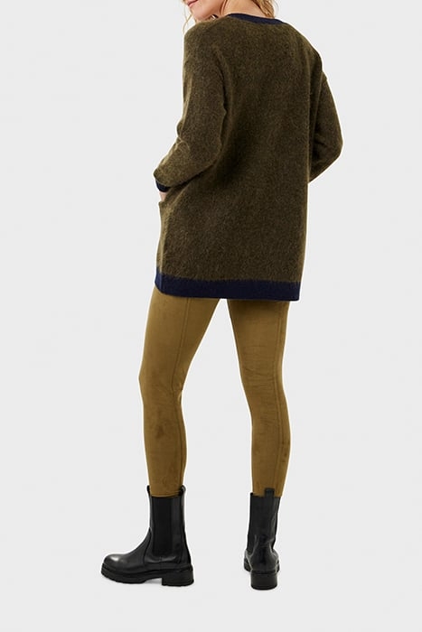 TROUSER WOVEN LONG 24001859 MILITARY OLIVE 4