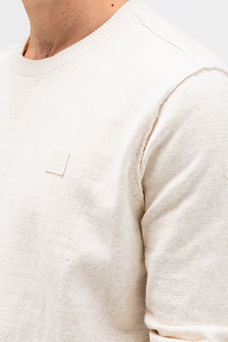 LT CLIFDEN CREW BEIGE GREY 5