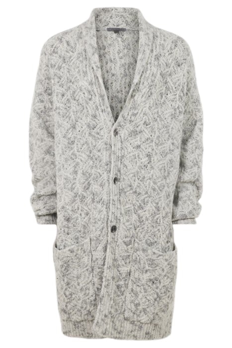 AUDUBON EASY FIT SHAWL GRIFFIN GREY 2