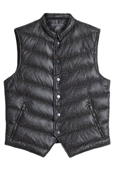 SNAP DOWN CLOSURE VEST SEAL GREY 2