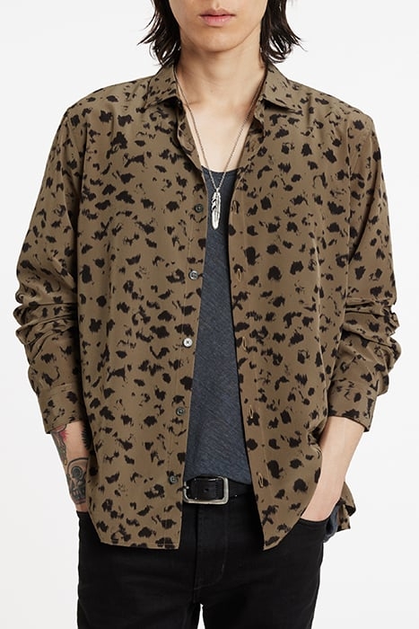 STRAIGHT BOTTOM HEM SHIRT NUTMEG 1