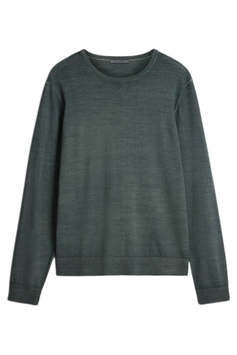 CHASE LS MAGIC WASH CREW DEEP OLIVE 2