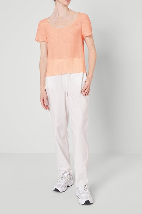 SHORT TOP WITH SHORT SLEEVES U COLLAR DOUCETTE 3