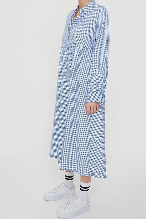 LS SHIRT COLLAR DRESS LAUSA PRINT 3