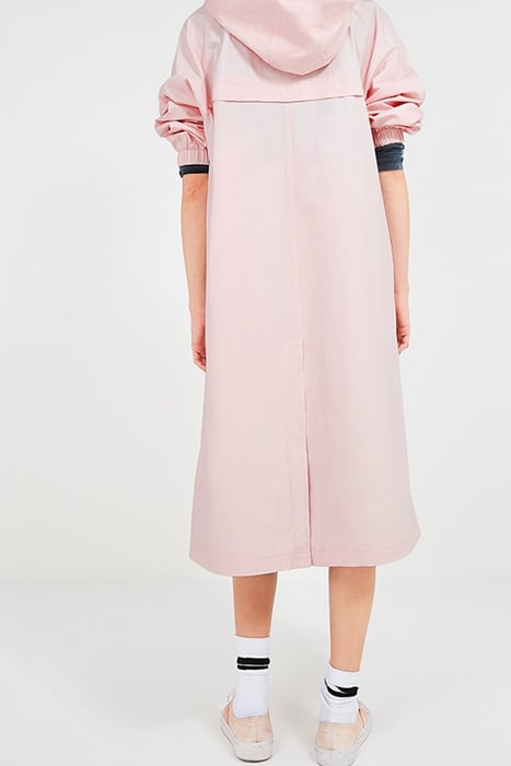 LONG A-LINE HOODED PARKA EGLANTINE 2