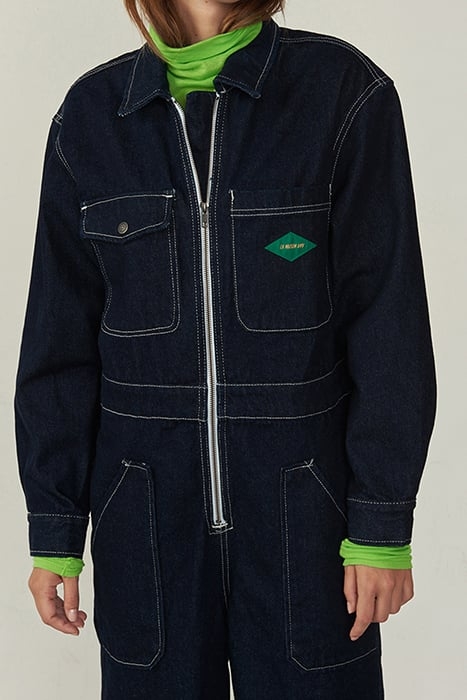 SHIRT COLLAR ZIPPED JUMPSUIT BRUT 5