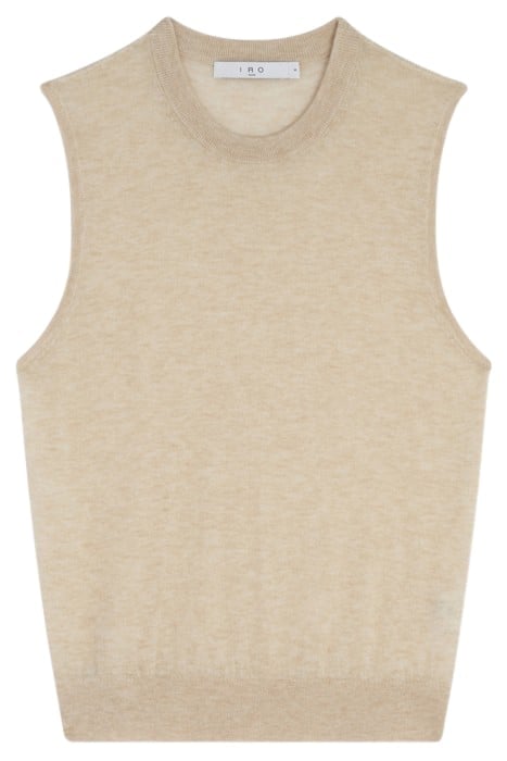 LUCILLA KNITTED SWEATER IN LIGHT BEIGE 4