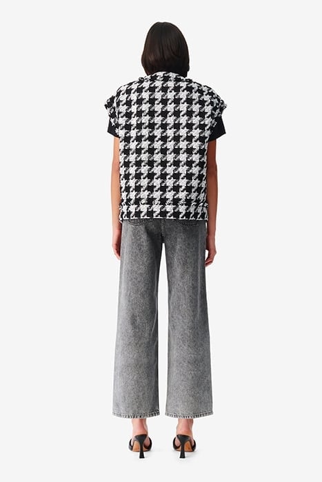 LILOUS VEST IN BLACK/WHITE 3