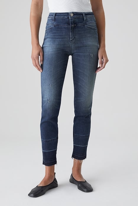 STYLE NAME SKINNY PUSHER JEANS DARK BLUE 1