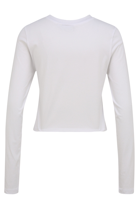 ECE CROPPED LONGSLEEVE SHIRT BRIGHT WHITE 2