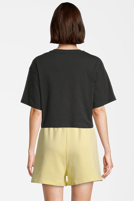 BEUNA CROPPED GRAPHIC TEE BLACK 2