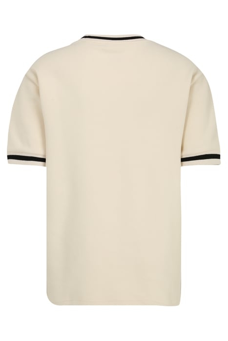 TANGGU DROPPED SHOULDER TEE WHITECAP GRAY 5