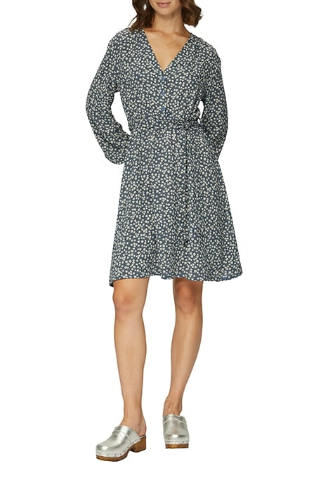 S.OLIVER-QS DRESSES GREY/BLACK 2