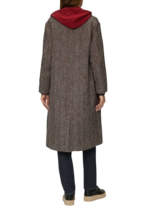 S.OLIVER JACKETS OUTDOOR RED-HERRINGBONE 3