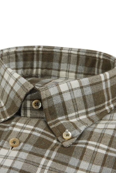 FITTED BODY/26, RC CUFF GREEN CHECK 2