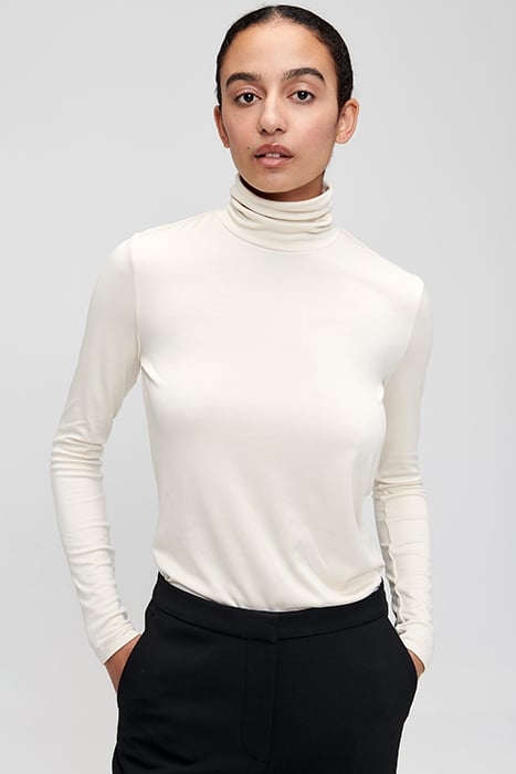 ROLL NECK TOP CREAM 1