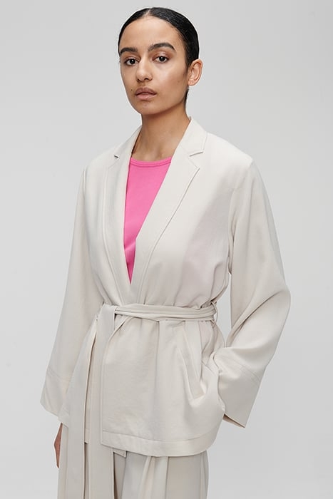 RELAXED JACKET CHALK 1