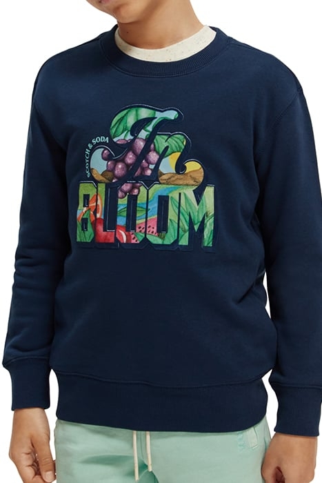 BOYS RELAXED-FIT CREWNECK ARTWORK SWEATSHIRT NIGHT 6