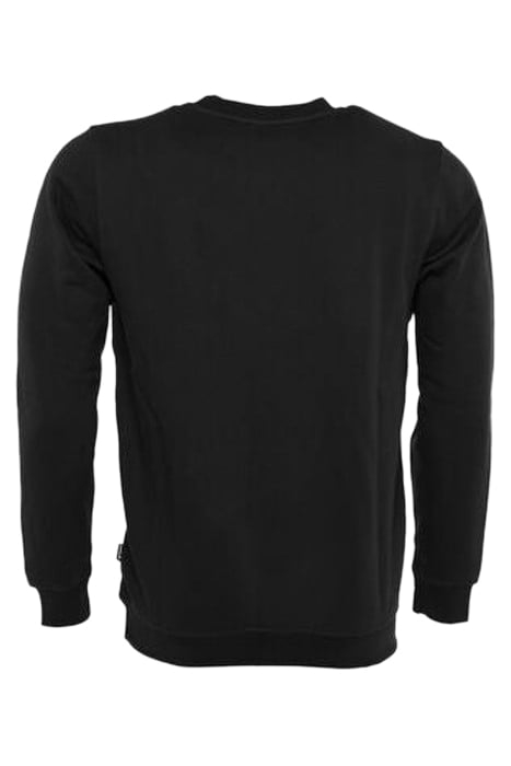 BRAND STRAIGHT CREW NECK BLACK 4