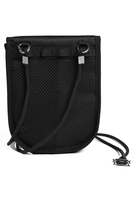 UNISEX FERENTINO RIPSTOP SHOULDER BAG JET BLACK 4