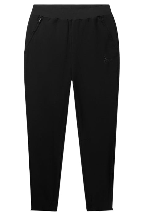 ATHLETIC SLIM FIT TRACK PANTS JET BLACK 4