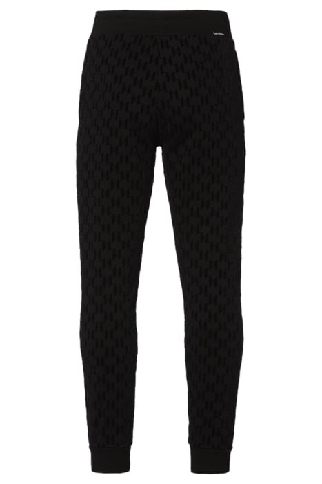 UNISEX ALLOVER KL FLOCK SWEATS BLACK 5