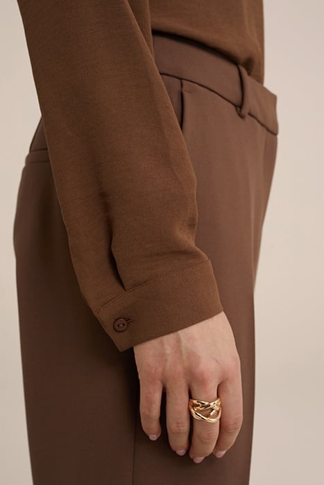 BLOUSE CINNAMON BROWN 5