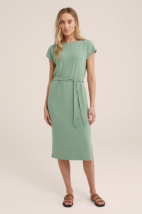 DRESS MIDI MINT GREEN 2