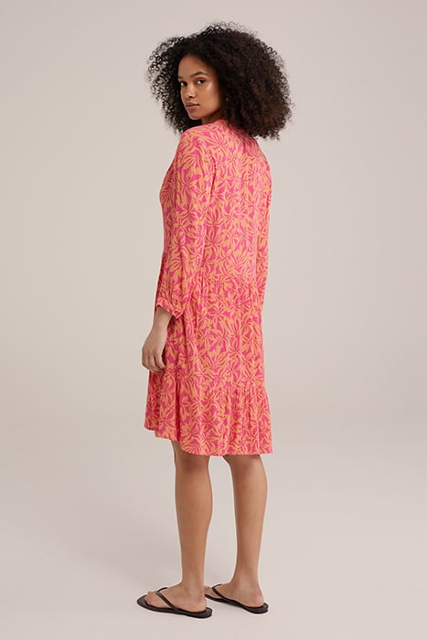 DRESS SHORT BRIGHT PINK 2