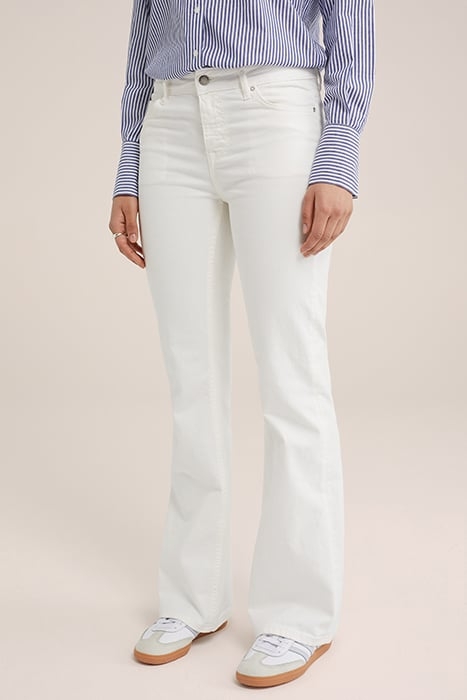 5-POCKET HIGH WAIST OFF-WHITE 1