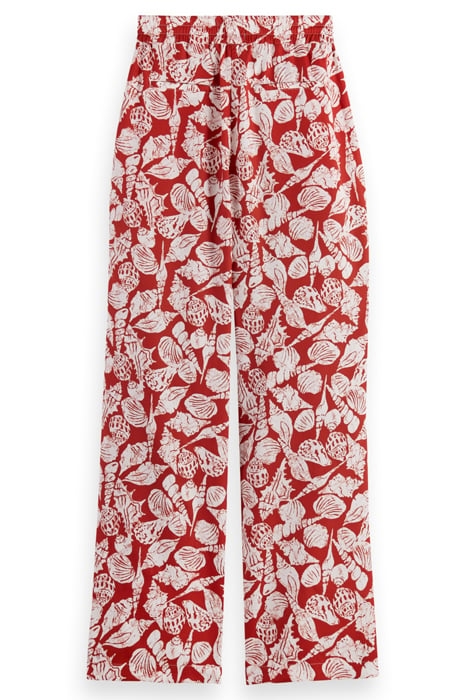 GIA SHELL BATIK PRINTED PANT SHELL BATIK TERRACOTTA 3