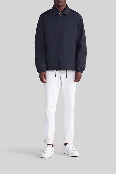 NAVY DOUBLE-COLLAR WATERPROOF BREATHABLE JACKET 3