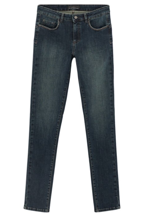 MID.HIGH BLUE SCULPT.UP FIT SLIM JEANS 4