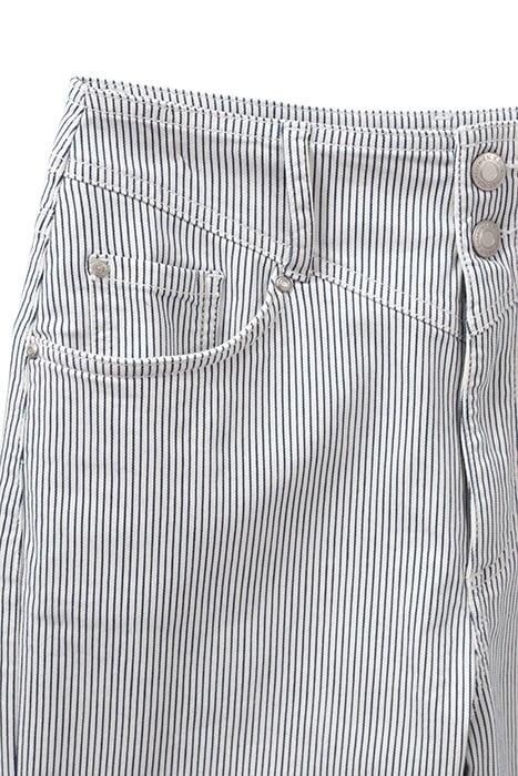 OFF-WHITE RECYCLED SLOUCHY JEANS WITH THIN STRIPES 7