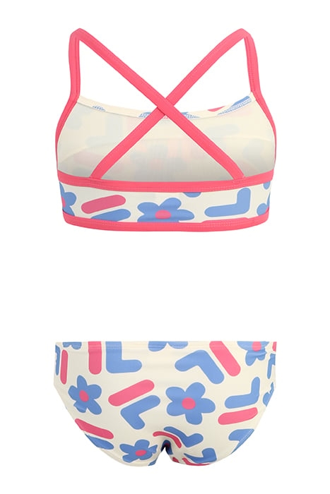 SANOK BIKINI AOP ANTIQUE WHITE F FLOWER AOP 2