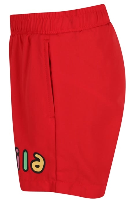 LAUENAU GRAPHIC SWIM SHORTS TRUE RED 3