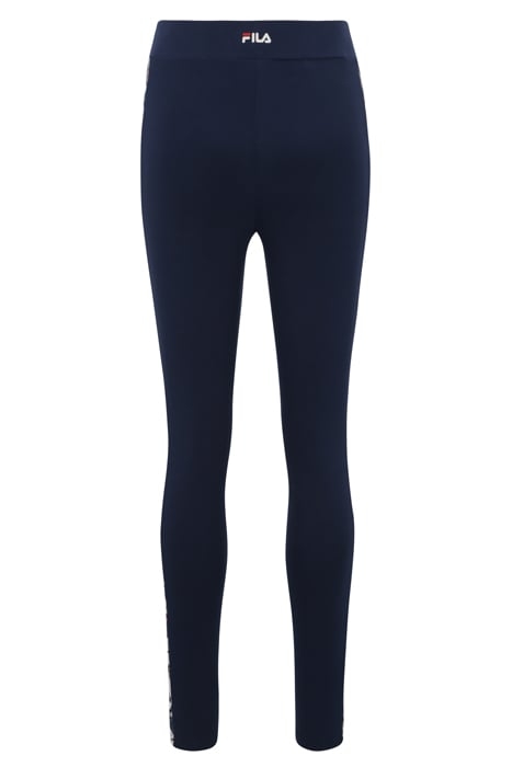 SULUSEA LEGGINGS WITH AOP STRIPE BLACK IRIS-ANTIQUE WHITE SP 2